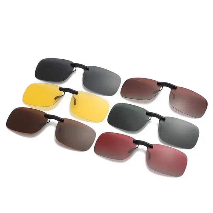 Hommes conduite Clip sur Lunettes De Soleil