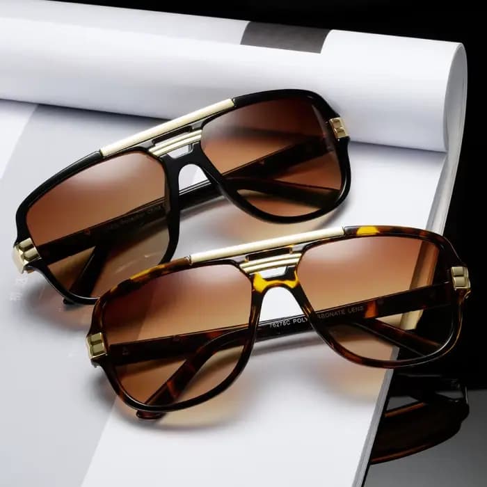 Lunettes de soleil vintage pour hommes