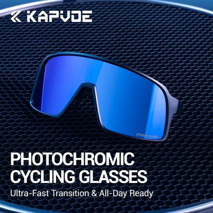Lunettes de cyclisme photochromiques KAPVOE 2026 pour VTT