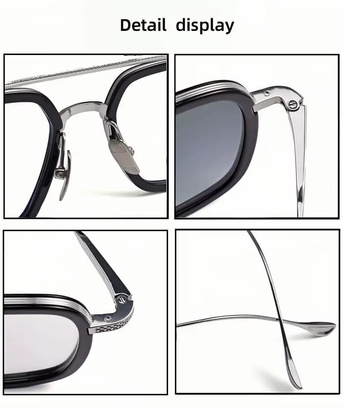 Lunettes de soleil surdimensionnées style DITA