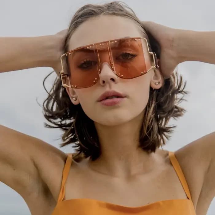 Marque de mode de luxe concepteur grand cadre Punk lunettes de soleil femmes hommes Vintage populaire voyage surdimensionné Steampunk lunettes de soleil lunettes