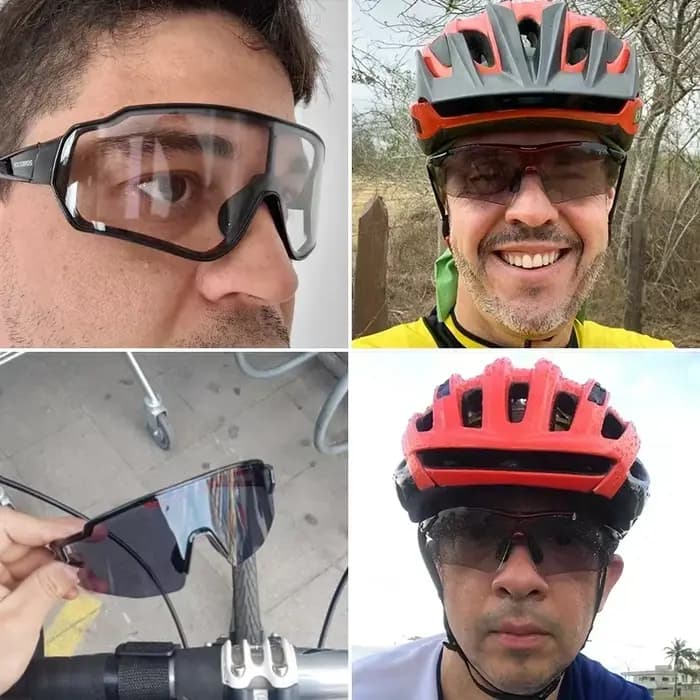 Lunettes de soleil photochromiques pour homme
