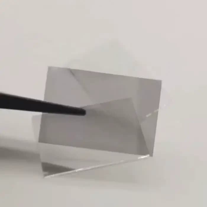 Miroir optique séparateur de faisceau semi-transparent semi-réfléchissant sans effet fantôme, séparateur de faisceau pour téléprompteur, verre 5 pièces