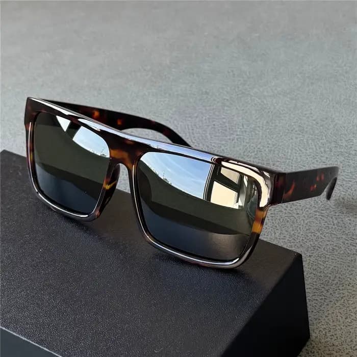 Vazrobe 160mm surdimensionné hommes lunettes de soleil polarisées femmes noir tortue