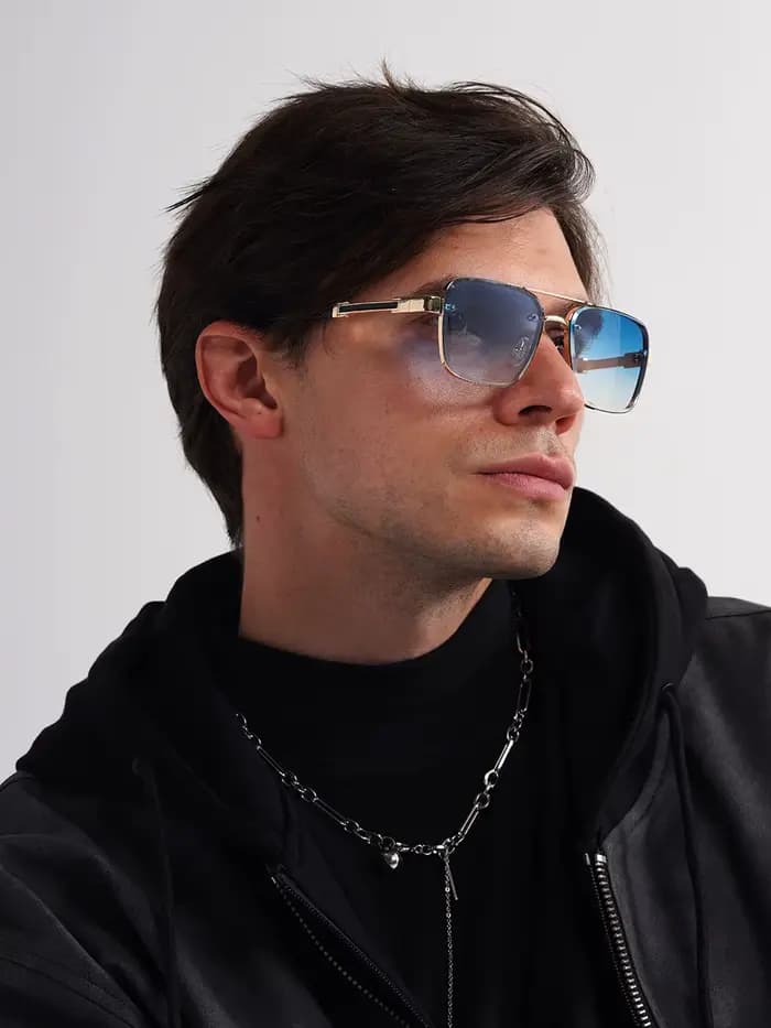 Ruiao – lunettes de soleil carrées pour hommes