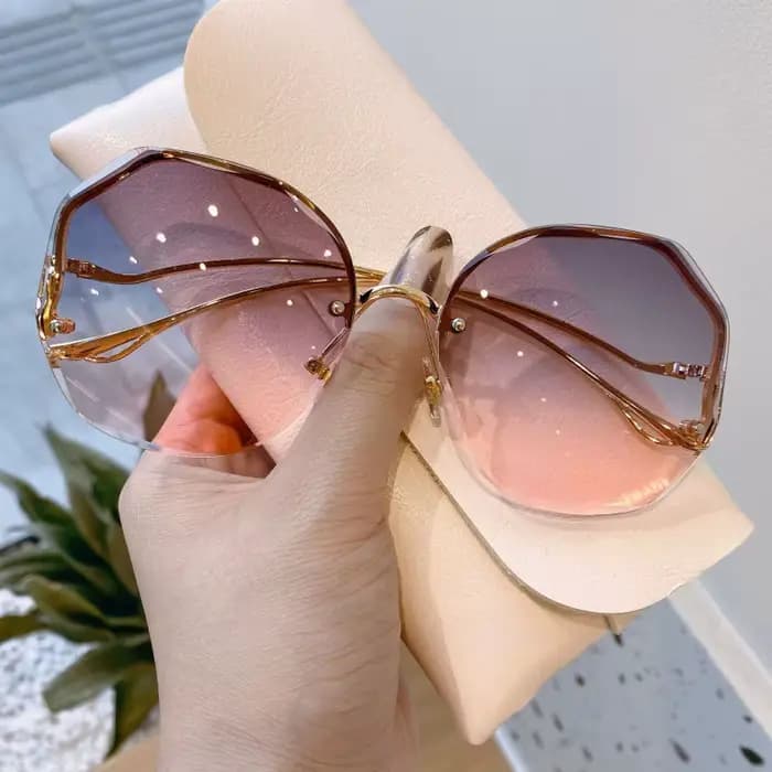 Lunettes de soleil de luxe UV400 pour femmes