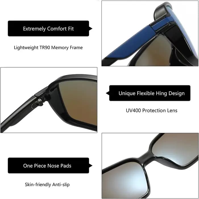 OKUMA nouvelle mode Cool hommes et femmes lunettes de pêche polarisées conduite vélo