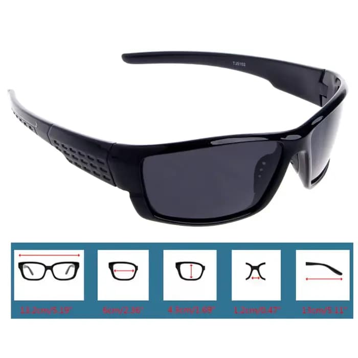 Lunettes de pêche polarisantes pour hommes