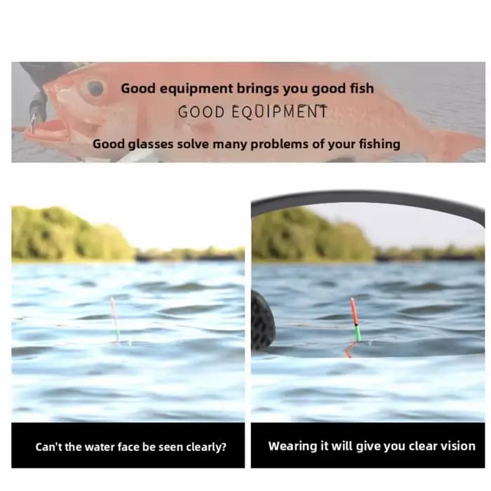 Lunettes polarisées Fisher pour hommes