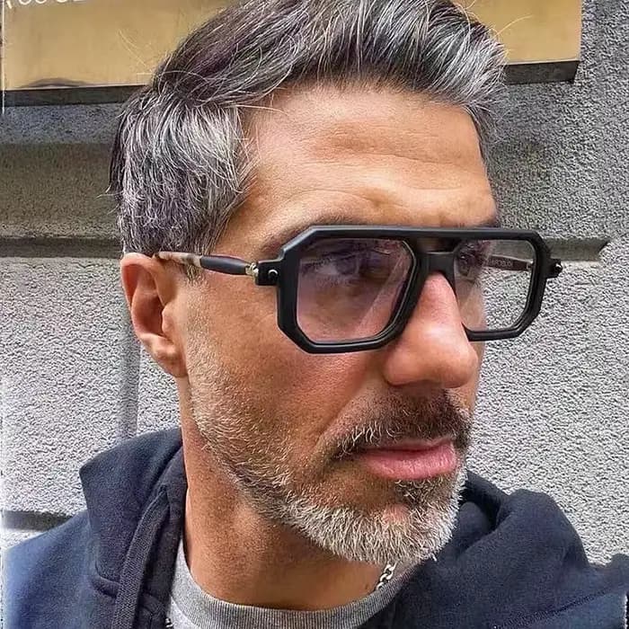 Lunettes De soleil carrées pour hommes