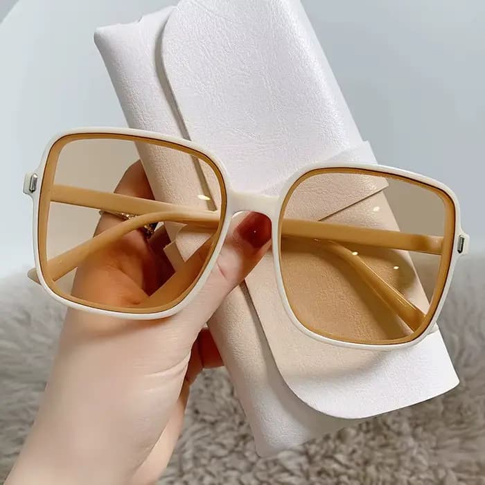 Lunettes de soleil carrées pour femme