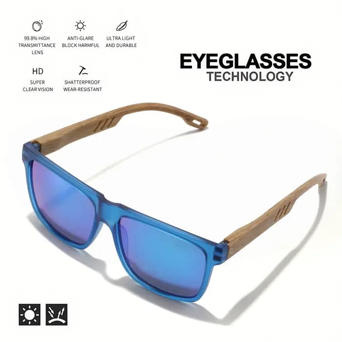 Nouvelles lunettes de soleil carrées à la mode