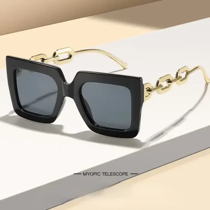 JOSunglasses-Lunettes de soleil à grand cadre pour hommes et femmes