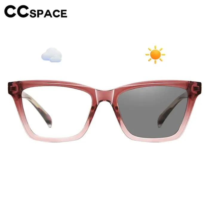 Lunettes de soleil photochromiques marron pour femmes