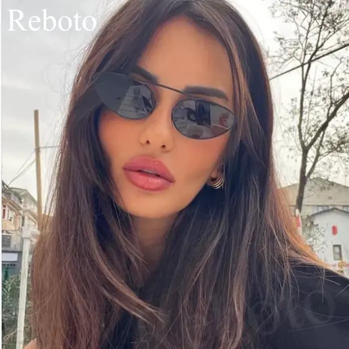 Marque de luxe lunettes de soleil œil de chat femmes 2025 mode Unique petites