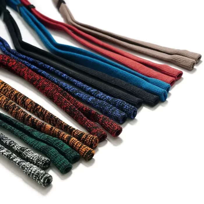 Corde de lunettes de soleil coordonnante unisexe