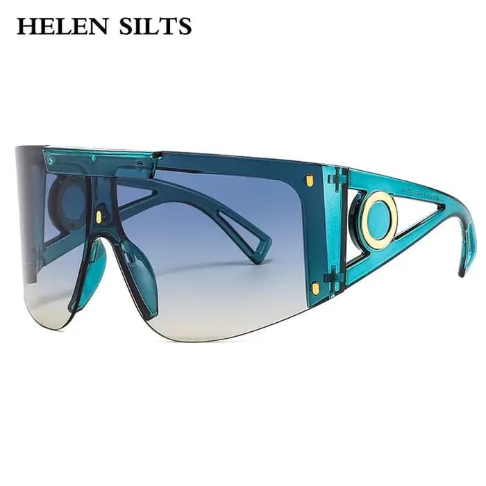 Masque pour hommes lunettes de soleil pour femmes mode une pièce
