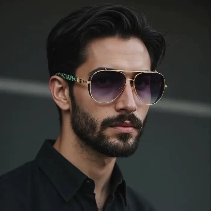 Vintage 2025 lunettes de soleil pour hommes