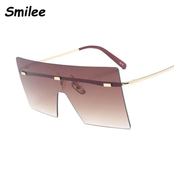 Respzed-Lunettes de soleil marron pour femmes
