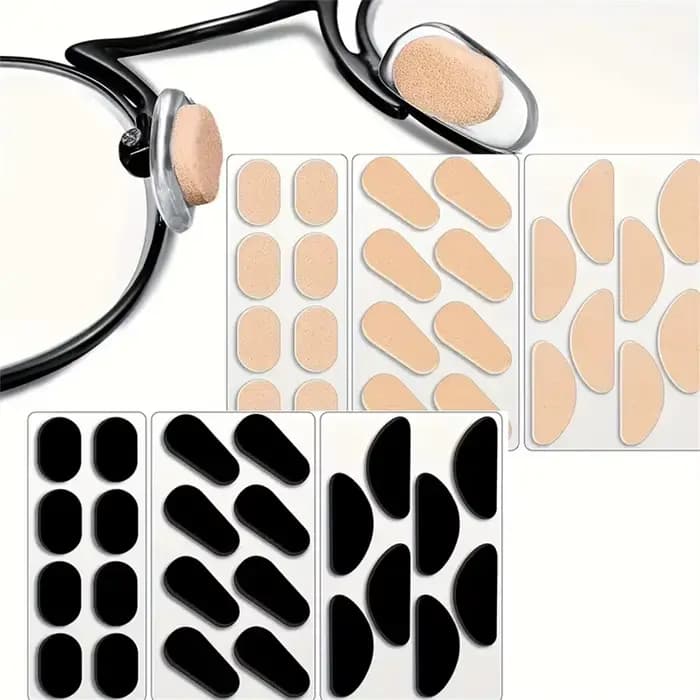 Mousse souple auto-arina anti-alde pour lunettes