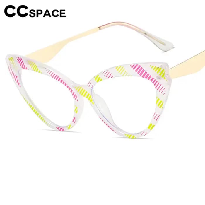 Lunettes de lecture à rayures colorées pour femmes