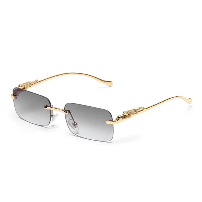 Lunettes de soleil sans monture Ruiao UV400