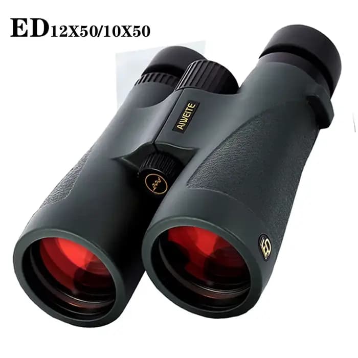 Jumelles professionnelles à lentille ED 10x50/12x50, haute réflexion, SMC IPX7, étanche, optique Bak4, télescope à faible Dispersion pour la chasse
