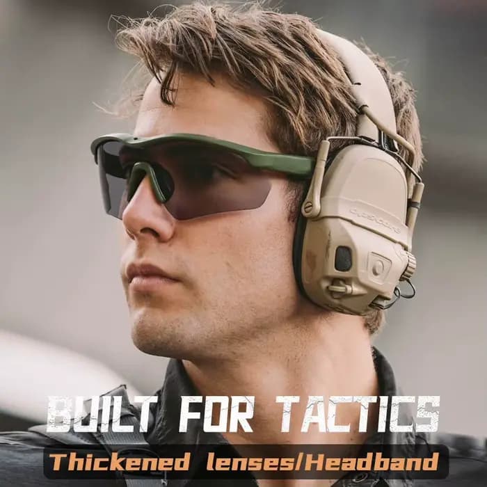 Nouvelles lunettes de tir tactiques professionnelles Sports de plein air coupe-vent anti-poussière sécurité militaire
