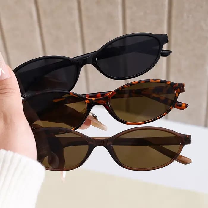 Lunettes de soleil rétro pour femme