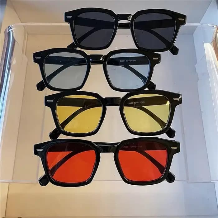 Lunettes de soleil carrées Vintage pour femmes