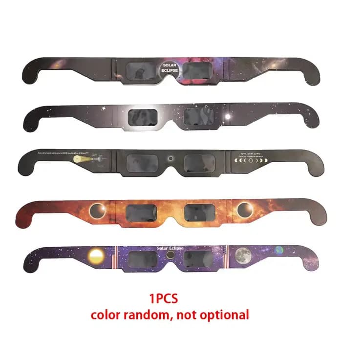 Lunettes d'éclipse solaire anti-UV