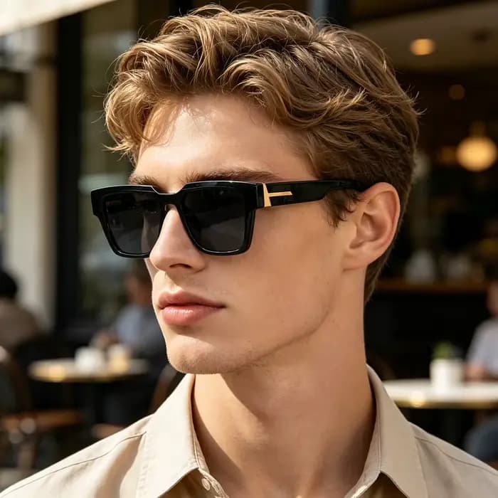 CLOUT GOGGLES Lunettes de soleil tendance et polyvalentes pour hommes et femmes