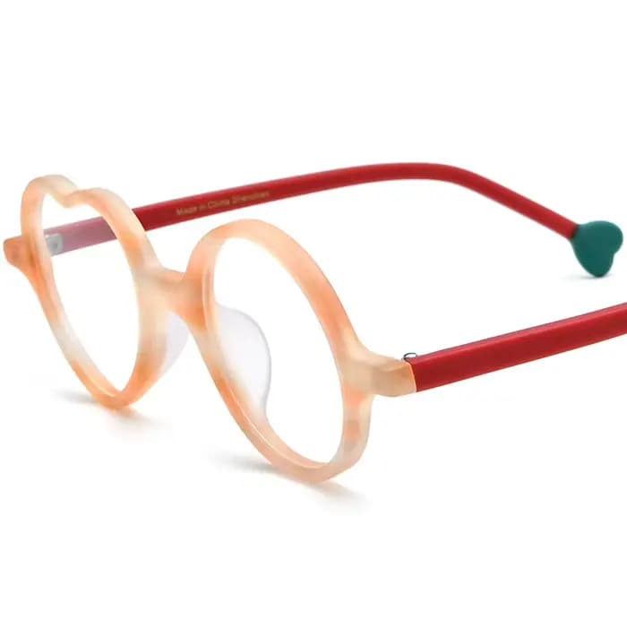 Monture de lunettes tendance multicolore pour femmes