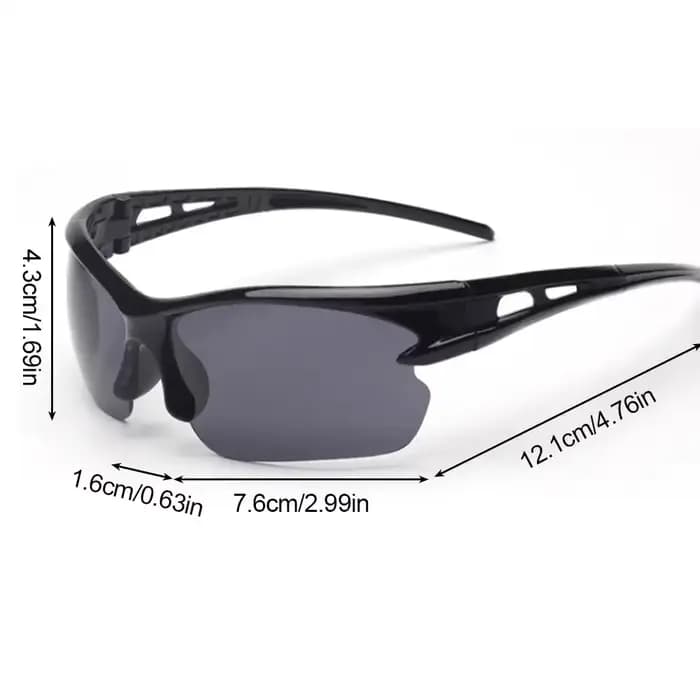 Lunettes de soleil de vélo de pêche