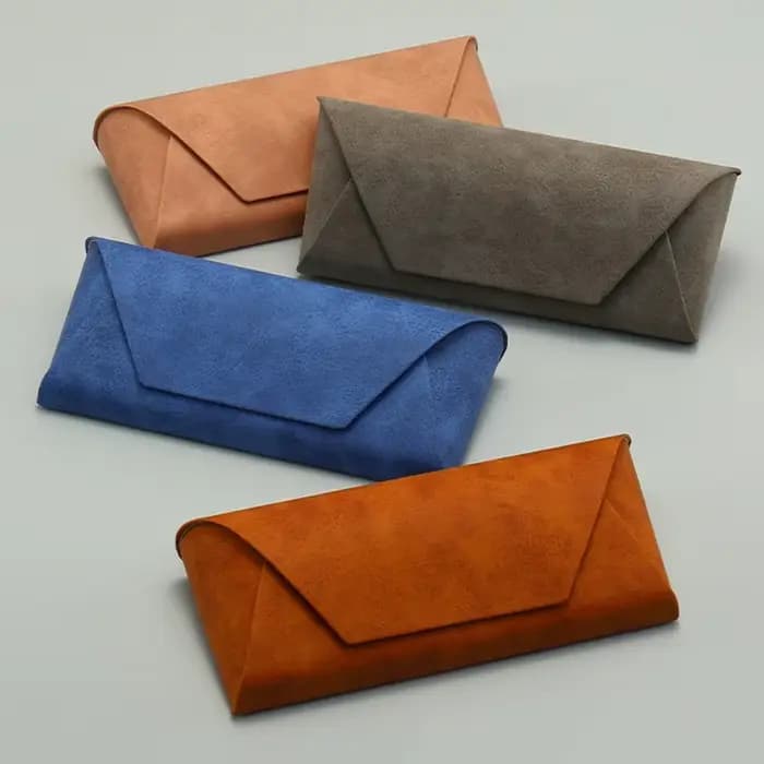 Juste en cuir PU pour lunettes de soleil pour hommes et femmes