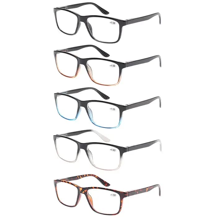 Turezing lunettes de lecture charnière à ressort hommes femmes lecteurs