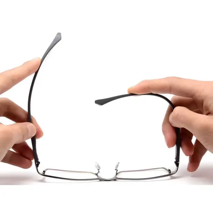 Monture de lunettes optiques en acétate d'alliage pour hommes