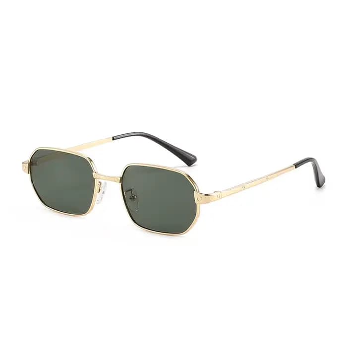 Lunettes de soleil carrées minimalistes pour hommes