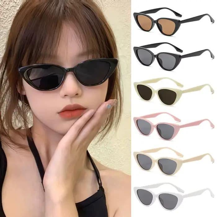 Lunettes de soleil en forme d'œil de chat