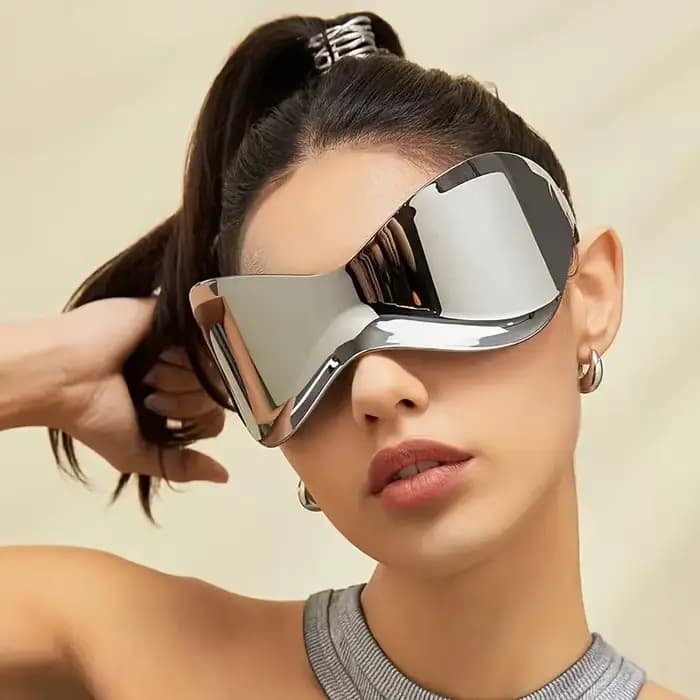 Lunettes de soleil Y2K enveloppantes pour femmes et hommes
