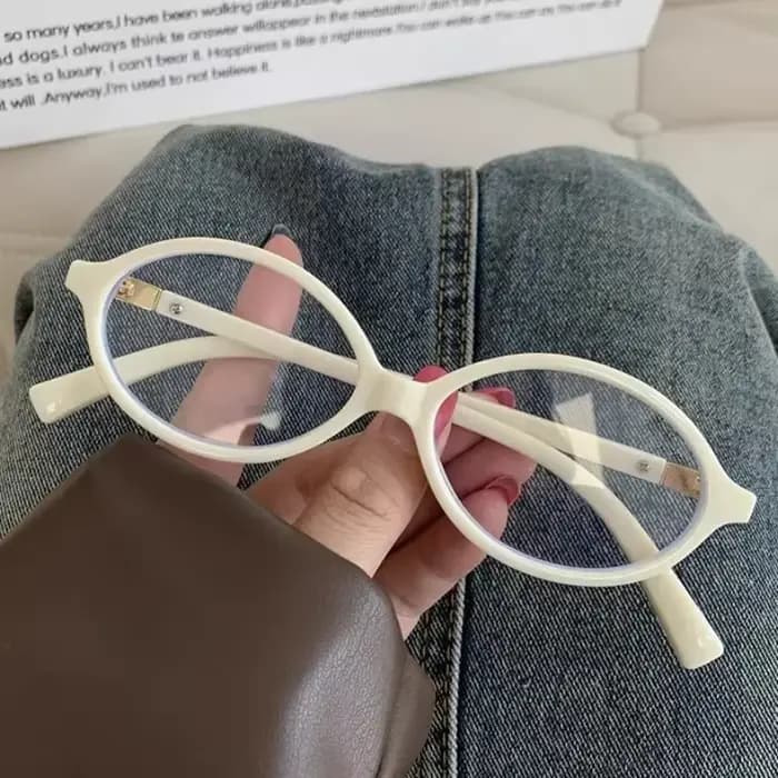 Lunettes rétro léopard à monture ovale pour femmes
