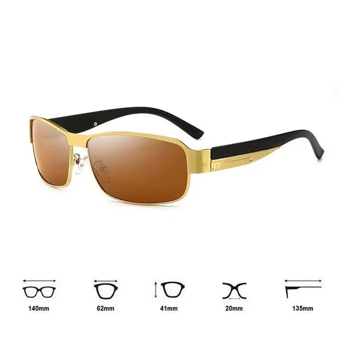 Lunettes de soleil de luxe pour hommes