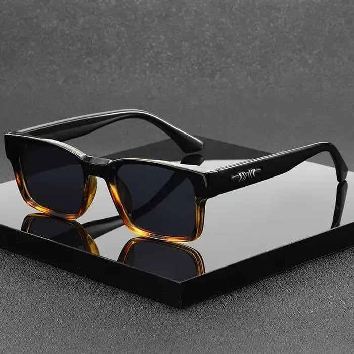 Lunettes de soleil carrées tendance 2026 pour hommes – Design de marque de luxe