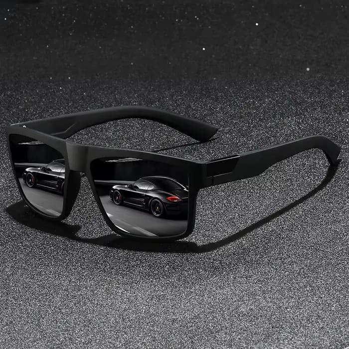 Lunettes de soleil classiques vintage à rayures colorées pour hommes et femmes