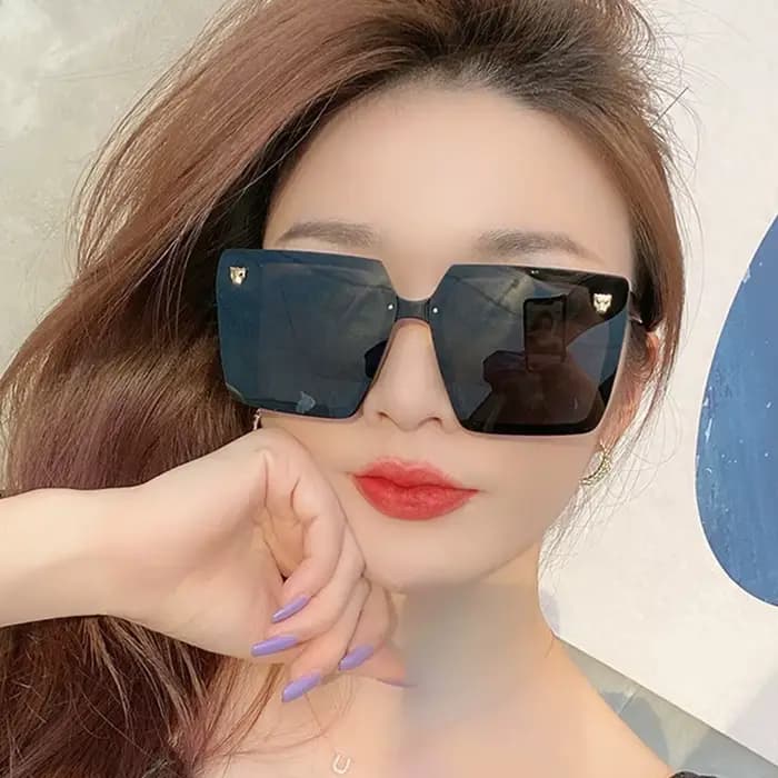 Lunettes de soleil carrées surdimensionnées pour femmes