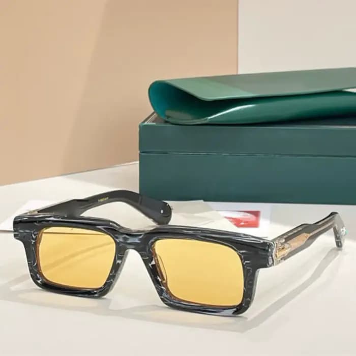 Lunettes de soleil BELVEDERE en acétate UV400 de qualité supérieure