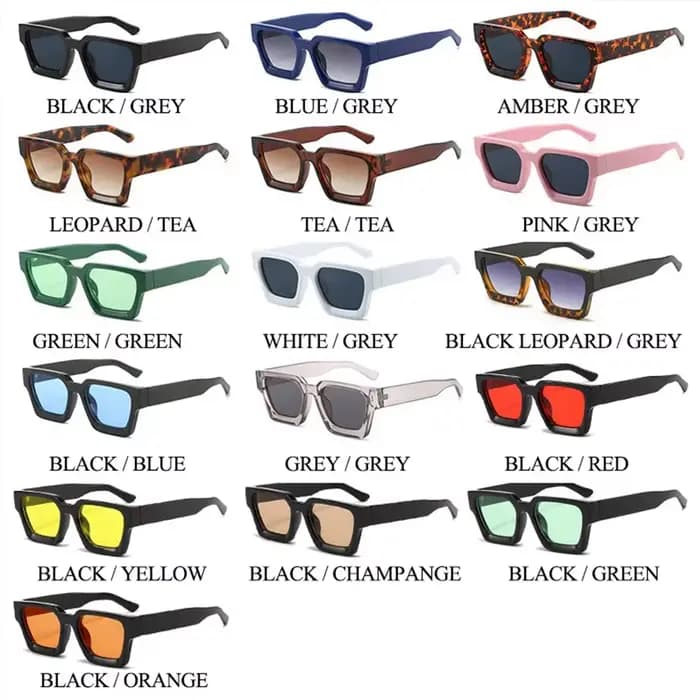 JNPCXI mode carré femmes lunettes de soleil de luxe rétro vert marque concepteur hommes tendance