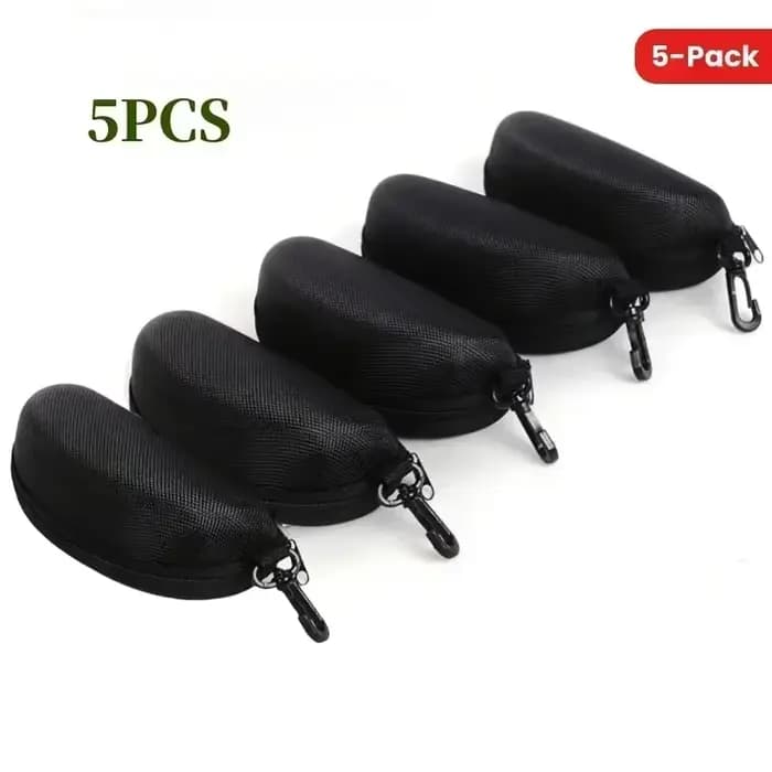 Boîte de protection de lunettes de soleil à fermeture éclair Portable