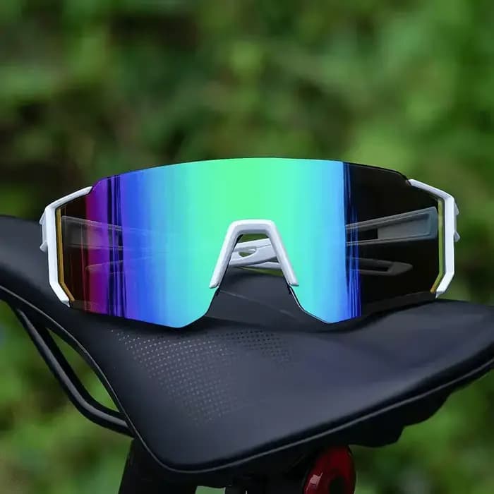 Lunettes surround classiques pour hommes avec montures surdimensionnées
