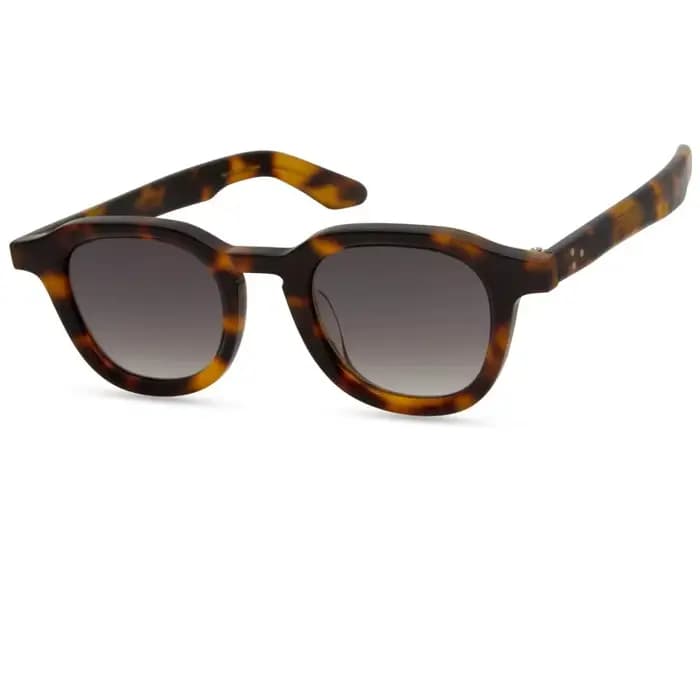 Lunettes de soleil unisexes vintage rétro DAHVEN en acétate fait main 44 mm